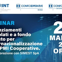 Confcooperative Sicilia, al via il ciclo di webinar sull’internazionalizzazione delle cooperative siciliane