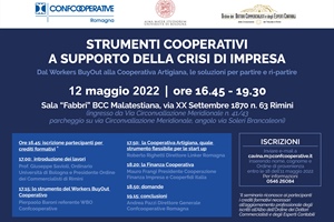 A Rimini si parla di crisi d’impresa e di rinascita grazie agli strumenti cooperativi