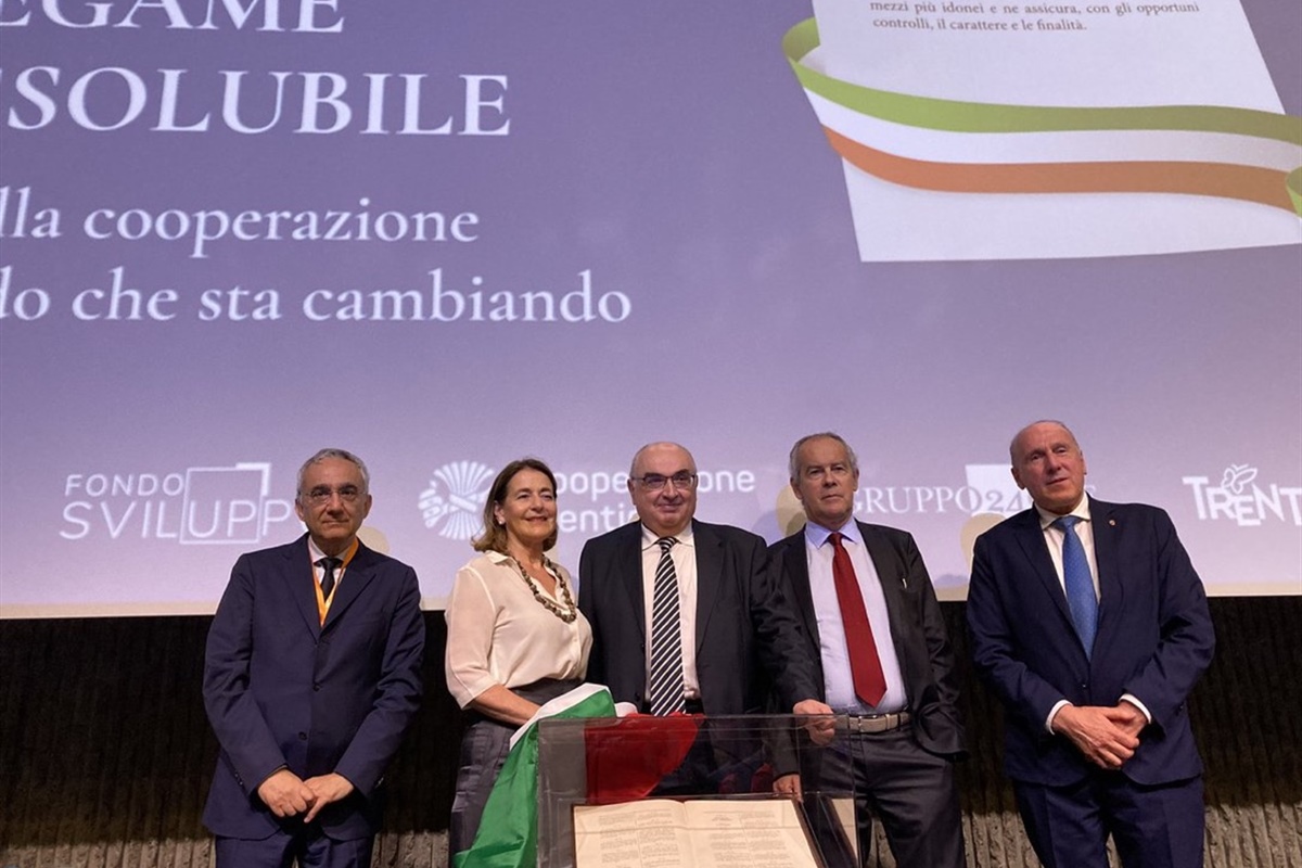 Censis, cooperative catena sociale del valore, 1,2 mln occupati, 60% donne, welfare per 7 milioni di famiglie