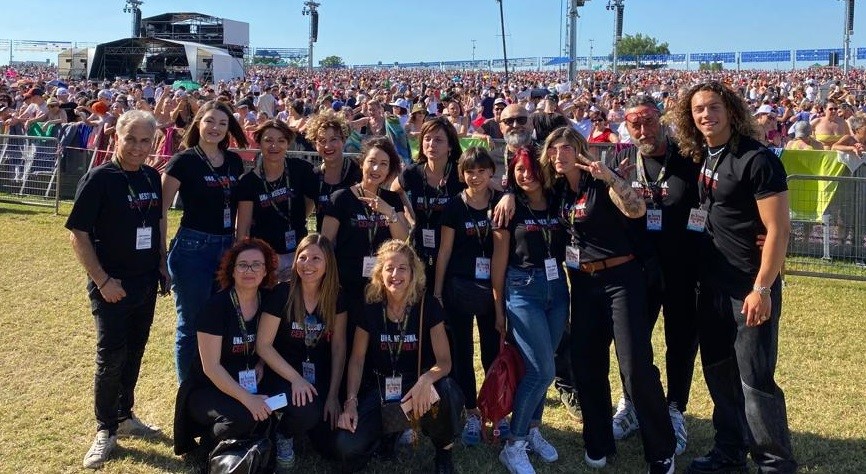 Concerto Campovolo: sostegno alle donne anche dietro le quinte