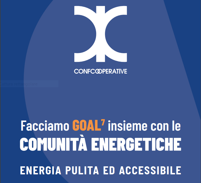 Vademecum Confcooperative sulle comunità energetiche