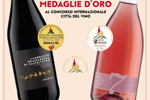 Lambrusco, pioggia di medaglie per la Cantina Settecani