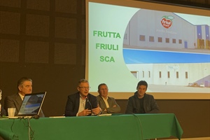 Frutta Friuli, assemblea approva bilancio e rinnova cda, 150 soci, 600 ettari e 14 mln di fatturato