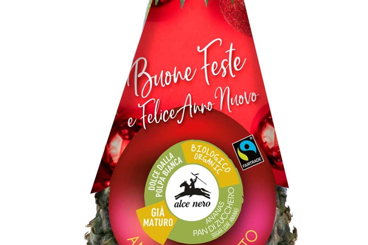 Ananas dolcetto Alce Nero, arriva la special edition  per un natale sempre più “buono”