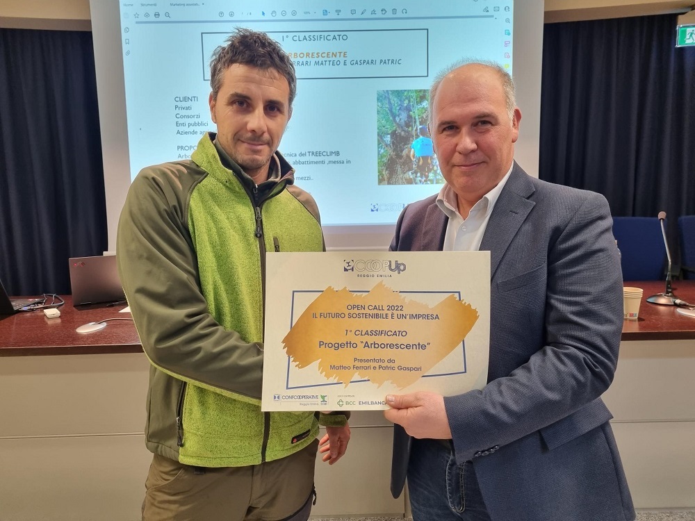 Reggio Emilia, premiati i progetti di "Coop Up"