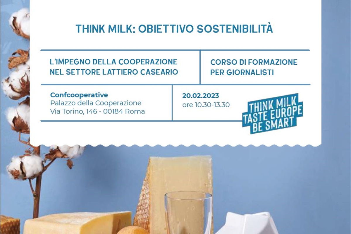 Think milk, dalle cooperative lattiero-casearie un nuovo corso per giornalisti