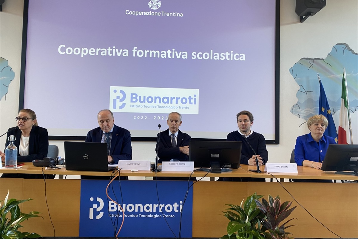 All’Istituto Buonarroti di Trento  sono nate nove Cooperative Formative Scolastiche