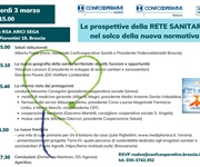 Sanità, domani il convegno a Brescia sulla nuova normativa