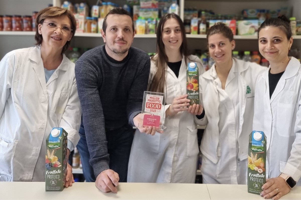 Beverage, Valfrutta frullato proteico vince il premio “miglior prodotto food 2023”