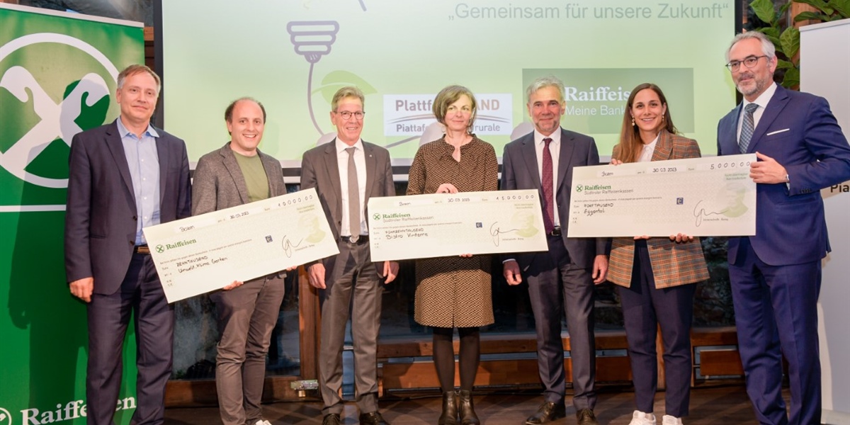 “Insieme per il futuro”, premiati i progetti innovativi per un Alto Adige più vivibile