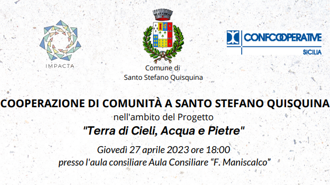 Cooperazione di comunità a Santo Stefano Quisquina