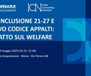 Piano nazionale Inclusione e Codice appalti, se ne parla a Roma con Federsolidarietà