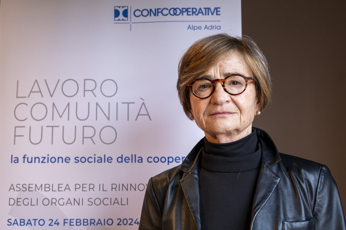 Confcooperative Alpe Adria: Mizzan nuova presidente