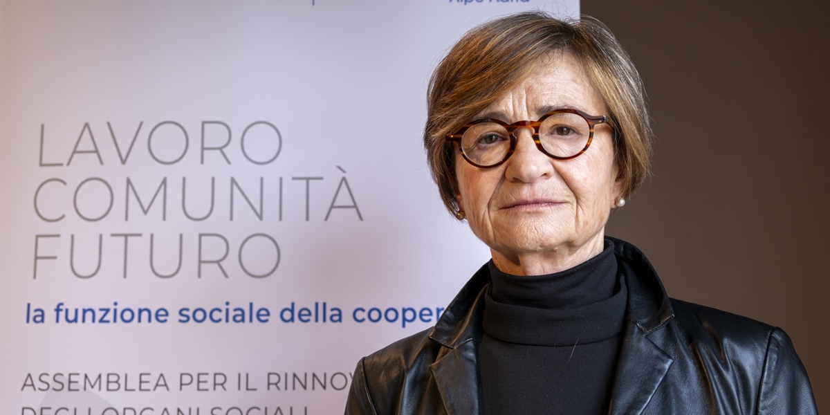 Confcooperative Alpe Adria, Mizzan nuova presidente