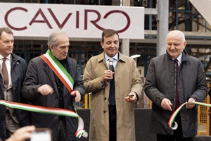 Caviro inaugura il nuovo magazzino automatico a Forlì