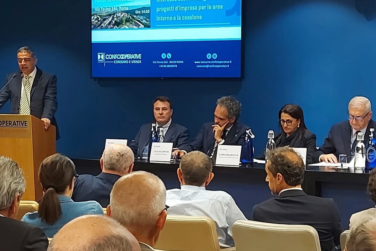 Confcooperative a confronto con il ministro Foti “Cooperative per lo sviluppo delle aree interne”