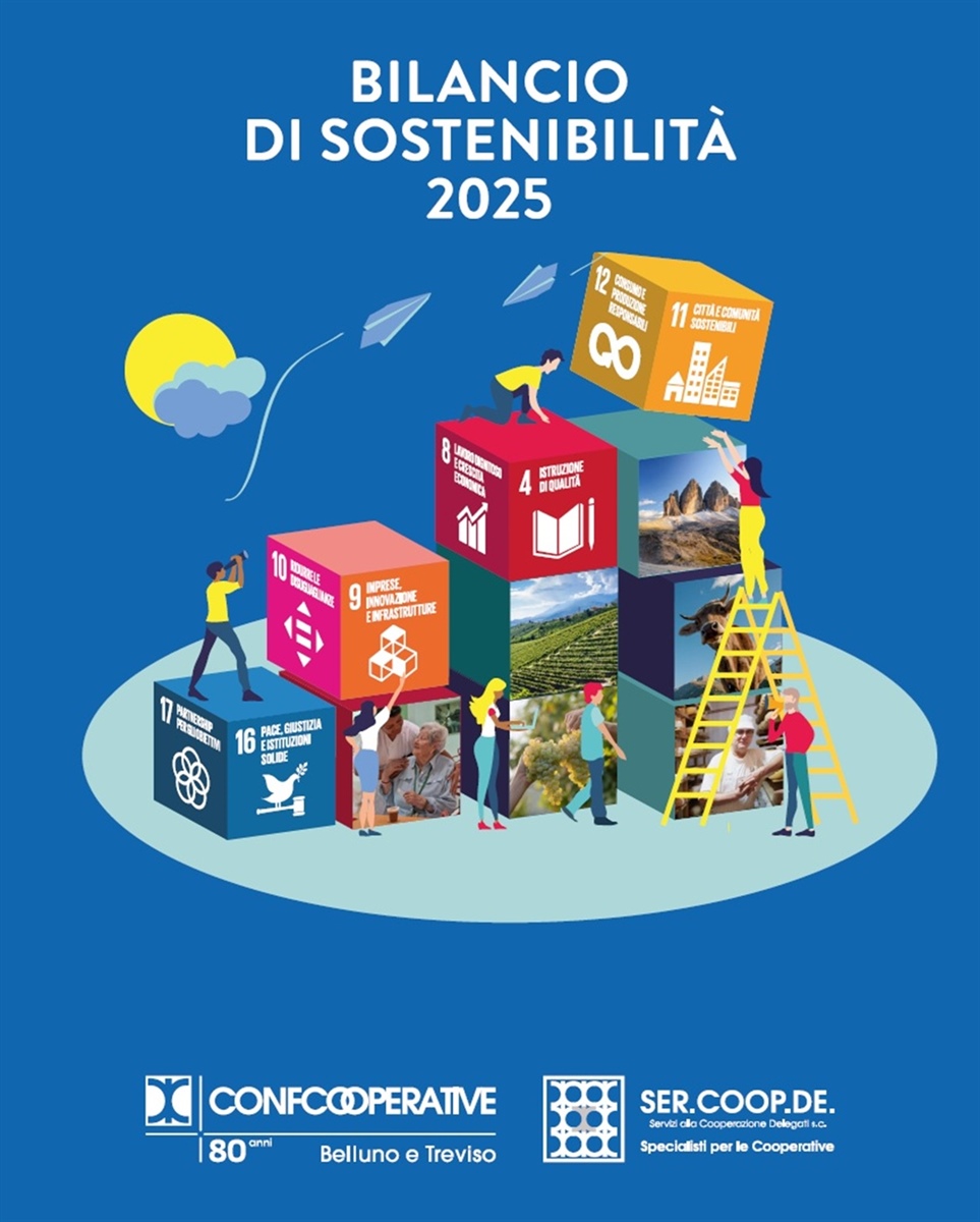 Da Confcooperative Belluno Treviso il primo bilancio di sostenibilità