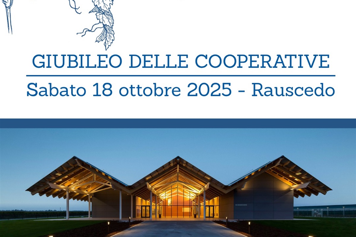 Giubileo delle cooperative, l'appuntamento a Rauscedo