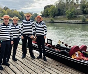 Consorzio Gondolieri di Venezia per la prima volta sul Tevere