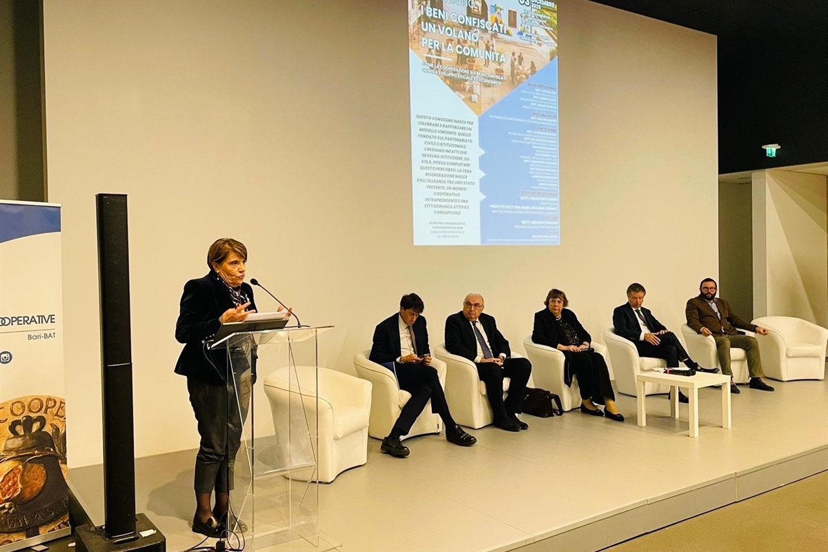 Beni confiscati, accordo ANBSC e Confcooperative: 200 cooperative riscrivono il futuro dalla mafia allo sviluppo