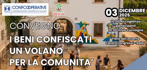 Beni confiscati, appuntamento mercoledì a Bari