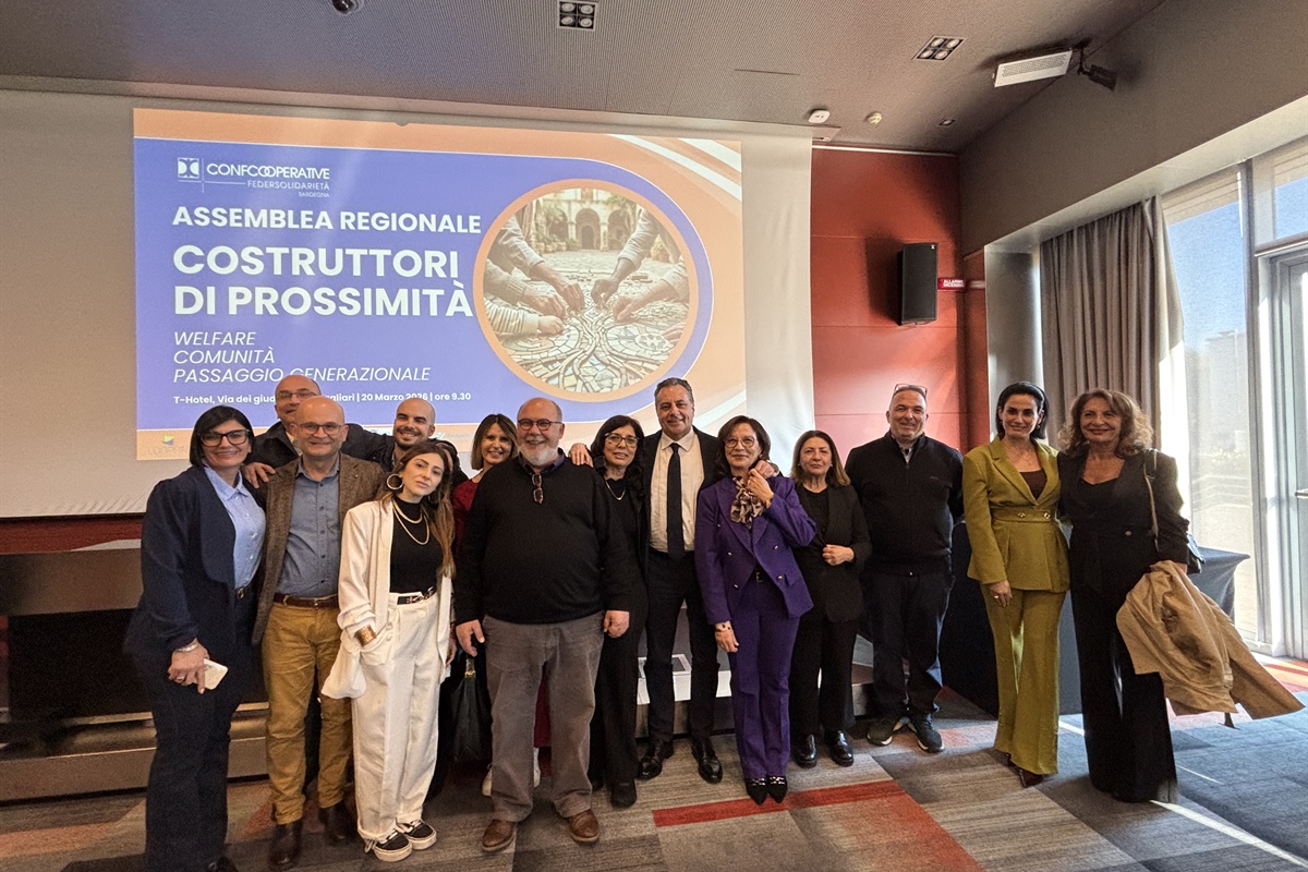 Confcooperative Federsolidarietà Sardegna: Antonello Pili confermato alla presidenza