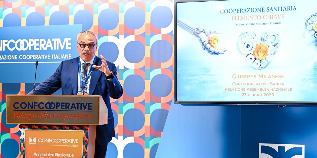 Confcooperative Sanità, Milanese: "Serve un Beveridge 2.0, per un welfare della longevità incardinato su cooperazione ed integrazione”