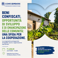 Beni confiscati, convegno in Sicilia con autorità locali e con il governo