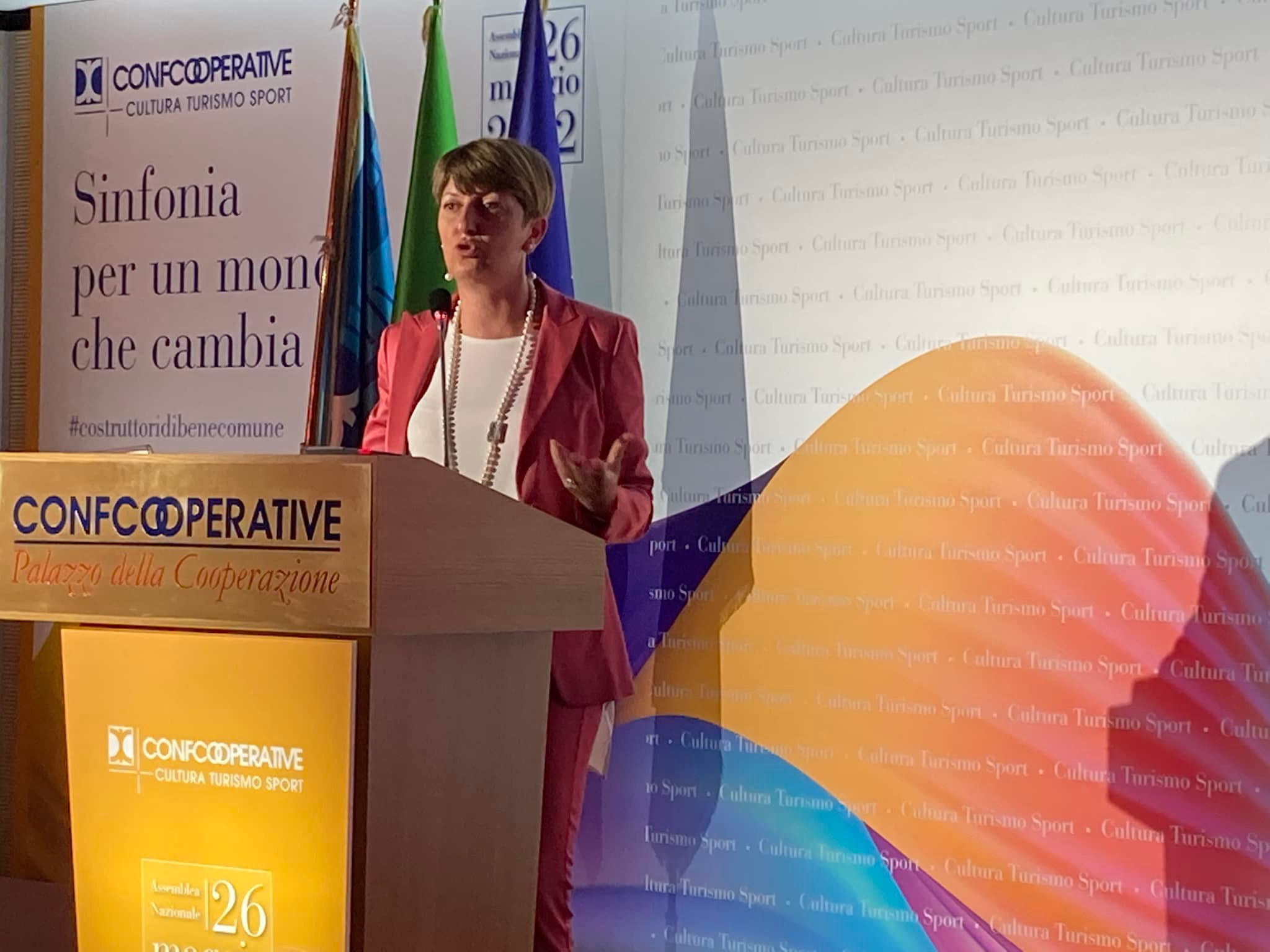 Confcooperative Cultura Sport Turismo, Bongiovanni confermata alla presidenza, "generativi e temerari, così sfidiamo il futuro"