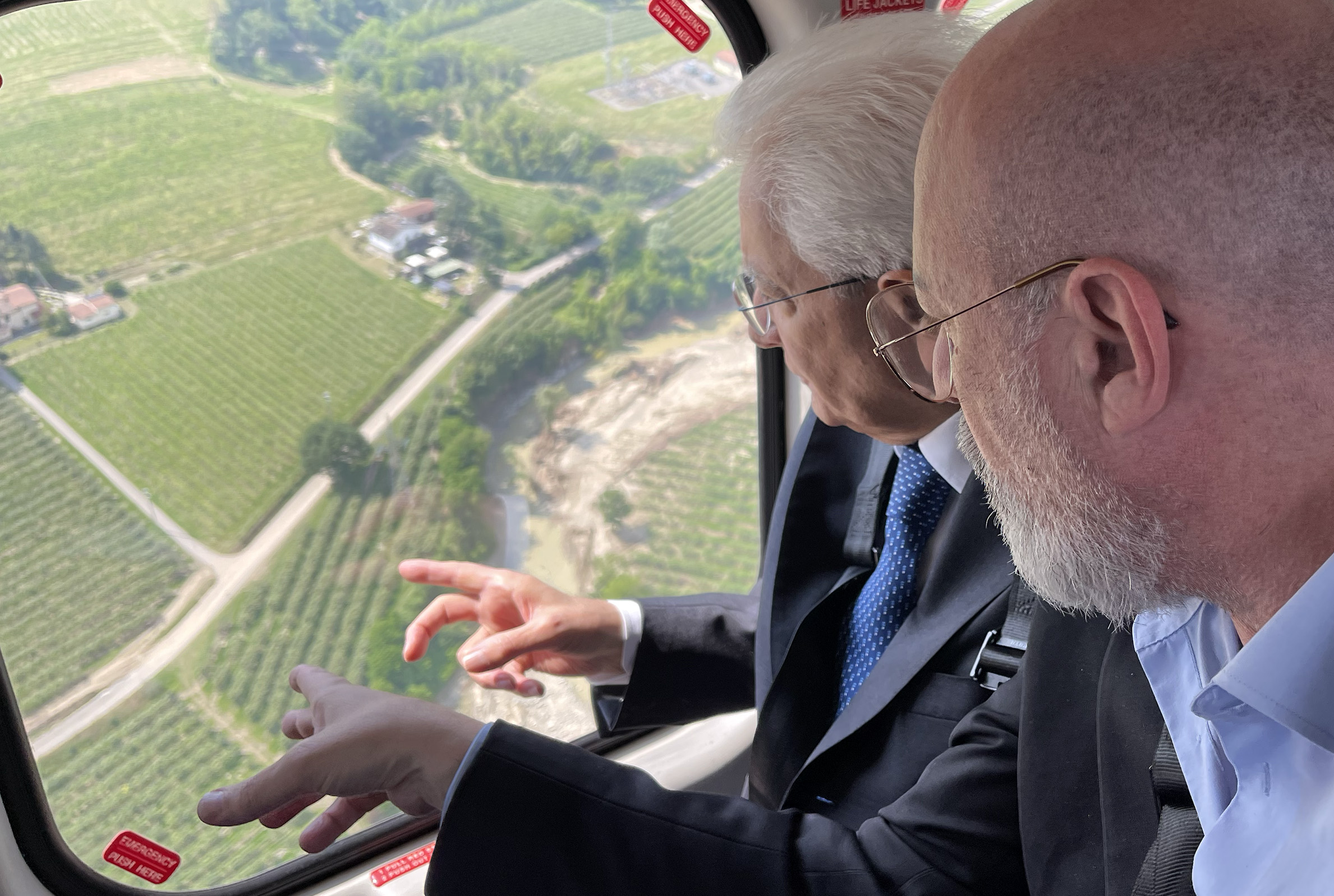 Mattarella in Romagna, Milza: «La ricostruzione sia una priorità nazionale»