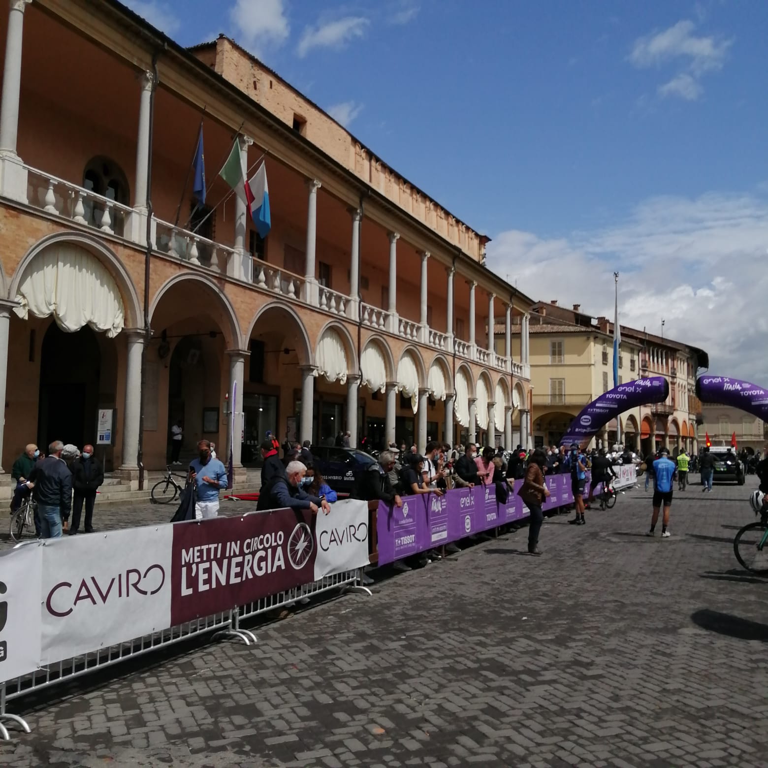 Giro d'Italia, Caviro main sponsor tappa Faenza-Cattolica