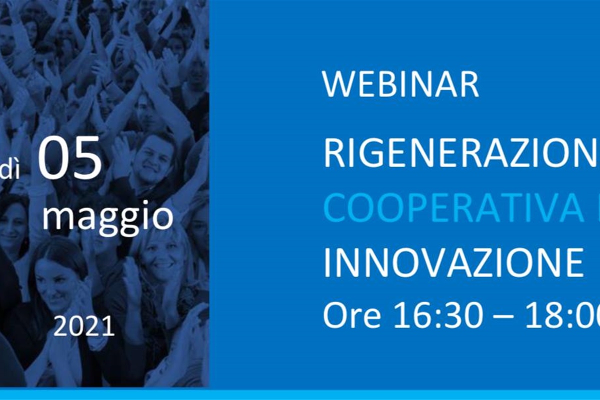 Rigenerazione cooperativa, webinar di FondoSviluppo