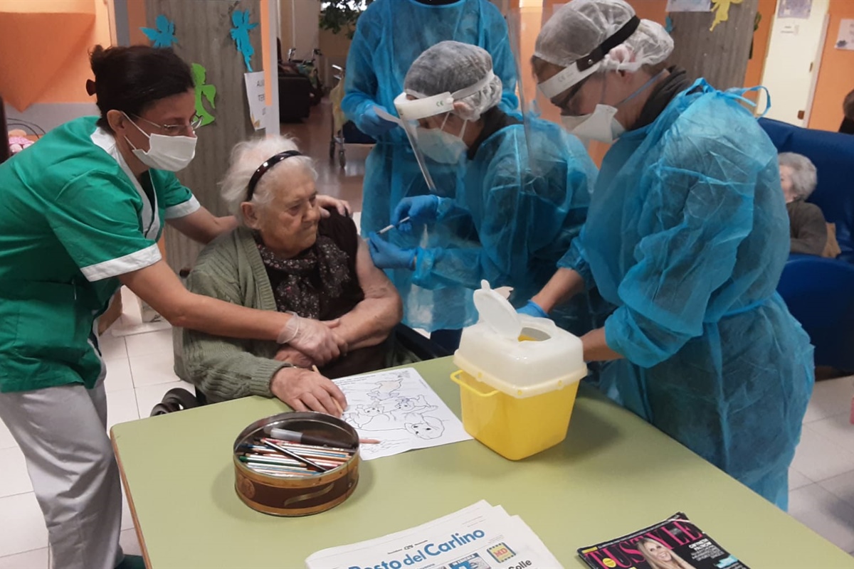 Covid: il piano di vaccinazione all’interno delle Cra di Solco Ravenna